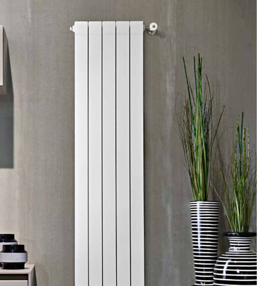 Fondital Garda die-cast aluminum radiator, white